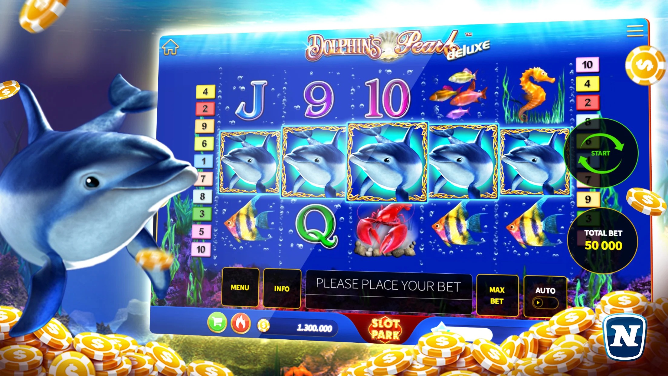 Giao diện game Slot Fruit Fiesta tại 8bet